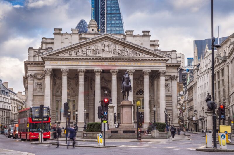 The Bank of England, London